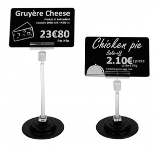 AC000002 - Support Étiquette de Prix Magnétique - 8 cm