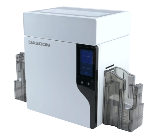 DASCOM DC-8600 Pro Double Bin - Imprimante cartes double bac - Vue 2