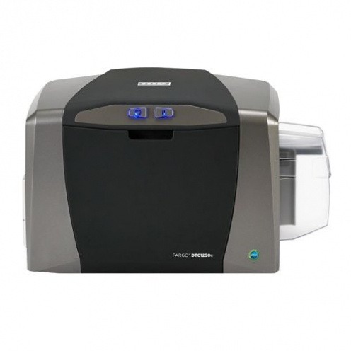 HID FARGO 050020 DTC1250e Imprimante à Carte Simple Face avec Serveur d'Impression Interne