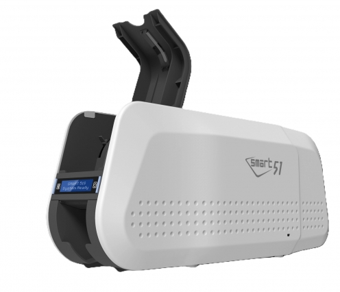 Imprimante à cartes IDP Smart-51D double face - Vue 2