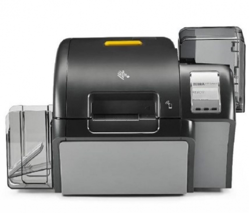 Z91-A00C0000EM00 - Imprimante Zebra ZXP Series 9, 1 face, 12 pts/mm (300 dpi), USB, Ethernet, puce, RFID - Vue 2