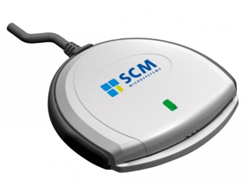 775-3310-02 - Lecteur de Carte à Puce à Contact Identiv SCR3310 v2  USB