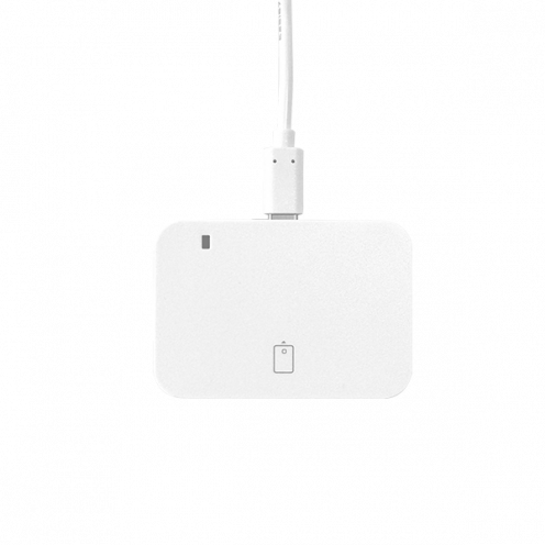 Lecteur de carte à puce USB-C AB Circle CIR135A à câble amovible