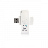 Lecteur de carte à puce USB pivotant AB Circle CIR115C