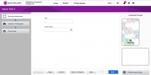 Logiciel Instant ID License Professional - Vue 3