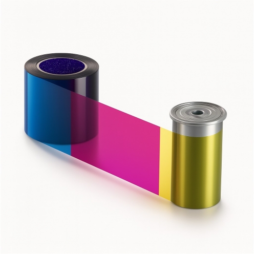 535700-004-R010 - Ruban couleur YMCKT Entrust Datacard CD800 - 500 impressions 