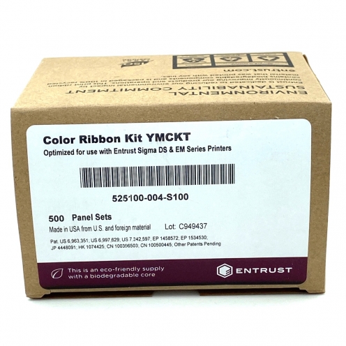 525100-004-S100 - Sigma DS3 YMCKT - 500 faces 
