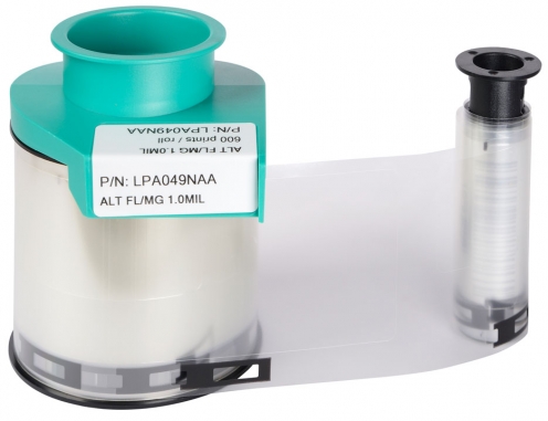 LPA049NAA Film de lamination Clear patch 1.0 mil Alterné Full et Mag Cut Evolis