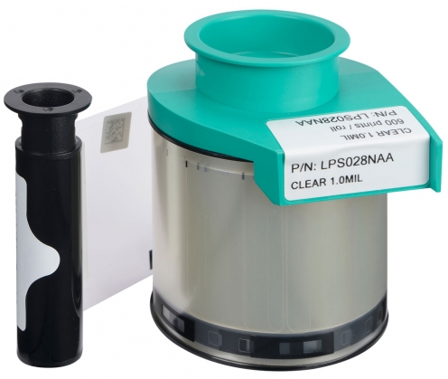 LPS028NAA Film de lamination Clear patch 1.0 mil Evolis