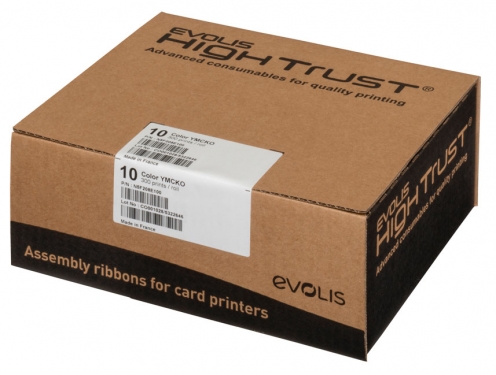 N6F203E100 Ruban couleur Easy4pro YMCKO-K pour Primacy 2 - Vue 3