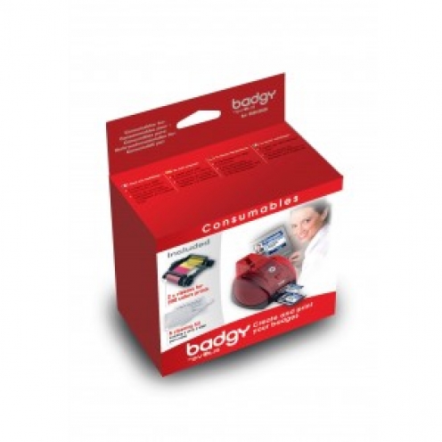 Pack 2 Rubans Couleur Badgy Evolis