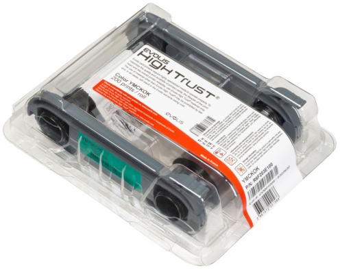 R6F203E100 Ruban couleur YMCKO-K pour Primacy 2