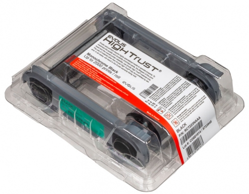 Ruban Evolis Noir Monochrome - 2000 impressions - Vue 3