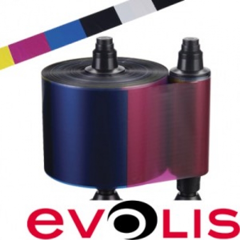 R3514 - Ruban Couleur YMCKOK Evolis