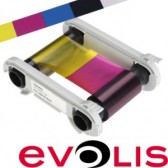 Ruban Couleur YMCKO R5F001EAA Evolis
