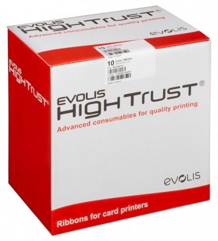 R5F202E100 Ruban couleur YMCKO pour Zenius 2 et primacy 2 - Vue 3