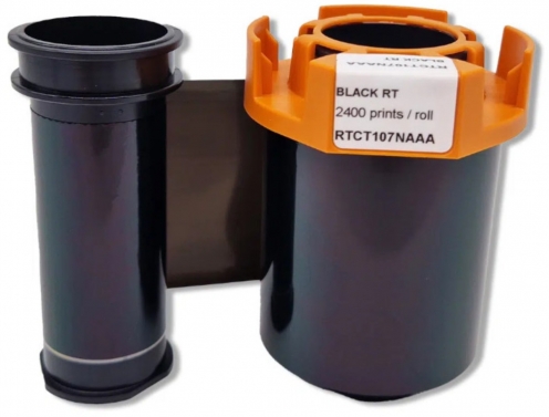 RTCT107NAAA - Ruban monochrome Noir pour Evolis Agilia