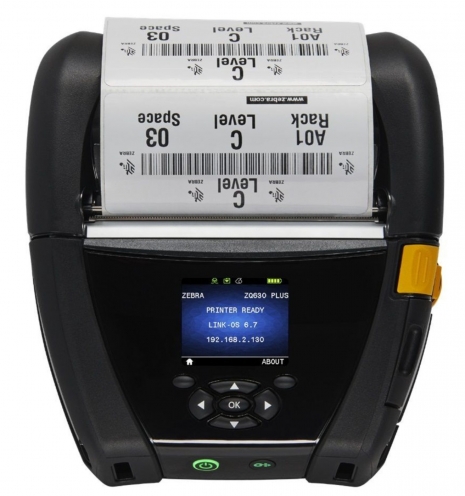 Imprimante mobile Zebra ZQ630 Plus Bluetooth 4.2 - Vue 3